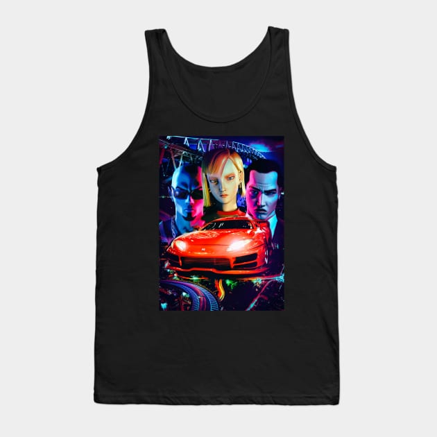 Midnight Club 2 Tank Top by syanart